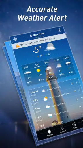 Paikallinen sää-widget screenshot