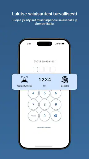 Päiväkirja & Private Notes screenshot