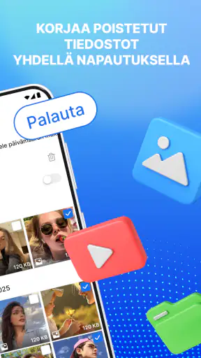 Palauta: Kuvat ja videot screenshot