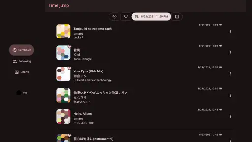 Pano Scrobbler for LastFM screenshot