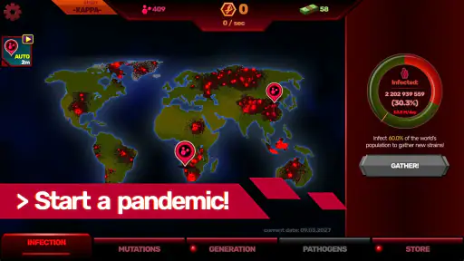 Patient Zero: viruspelit screenshot