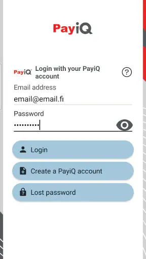 PayiQ Tickets screenshot