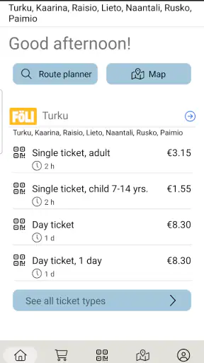 PayiQ Tickets screenshot