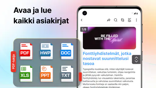 PDF-Lukija Ja -Muokkain screenshot