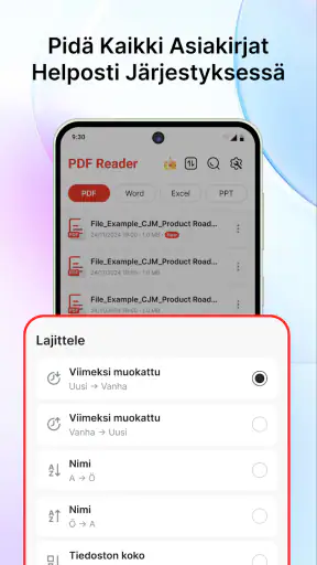 PDF-Lukija - PDF-Muokkain screenshot