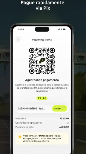 Pedágio Digital screenshot