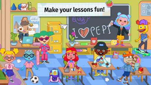 Pepi School: Fun Kid Games screenshot