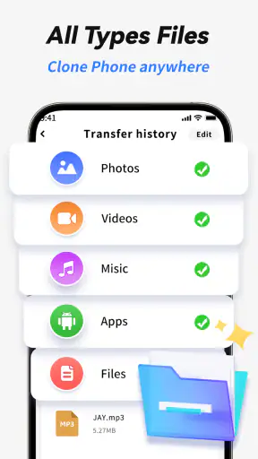 Phone Clone: Transfer Content screenshot