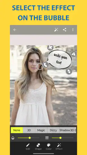 Photo Talks: Meme Text Bubbles screenshot