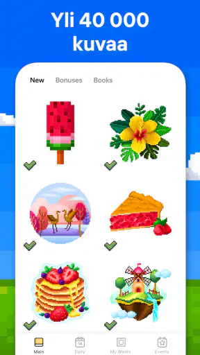 Pixel Art - Numerovärityskirja screenshot