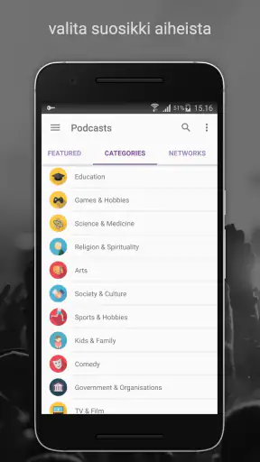 Podcast Radio Music - Castbox screenshot