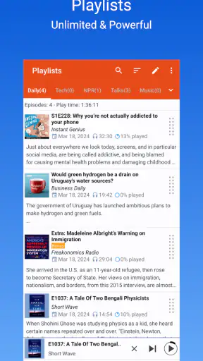 Podcast Republic - Podcast app screenshot
