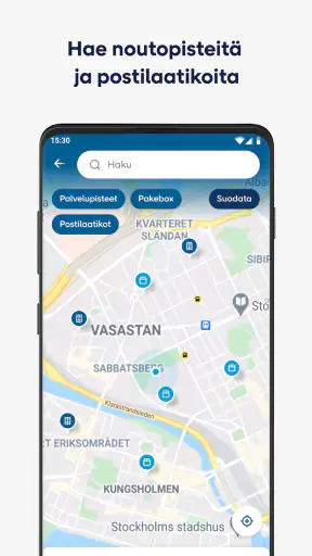PostNord screenshot