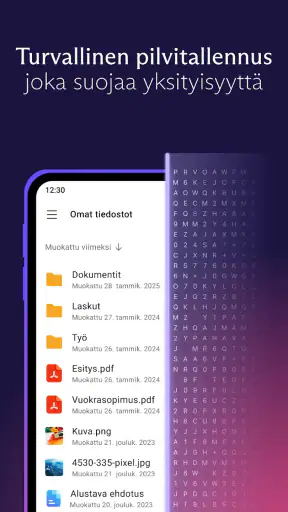 Proton Drive: Pilvitallennus screenshot