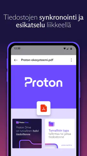 Proton Drive: Pilvitallennus screenshot