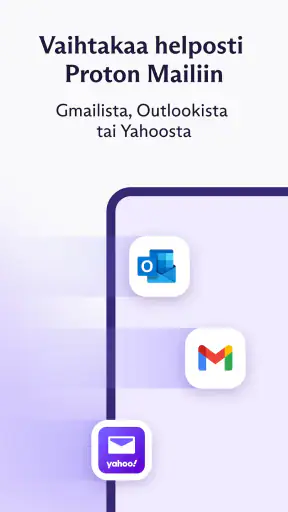 Proton Mail salattu sähköposti screenshot