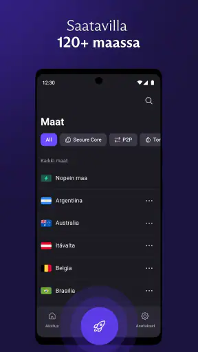 Proton VPN: Nopea ja varma screenshot