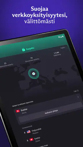 Proton VPN: Nopea ja varma screenshot
