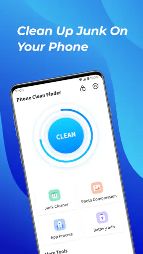 Puhelimen Clean Finder screenshot