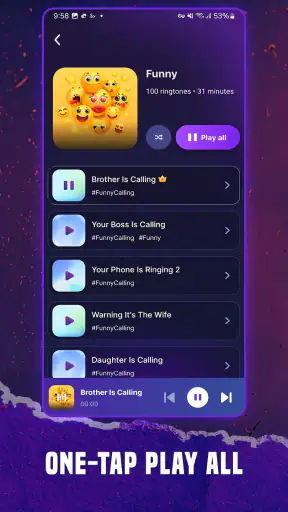 Puhelimen Soittoäänet screenshot