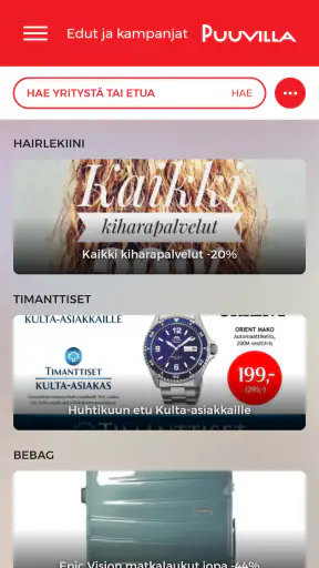 Puuvilla screenshot