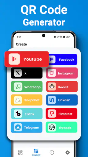 QR Barcode Scanner & Generator screenshot
