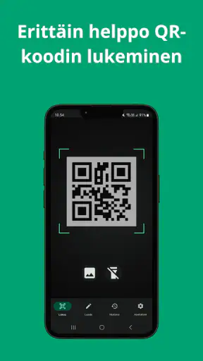 QR-koodin lukija (suomi) screenshot