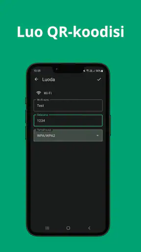 QR-koodin lukija (suomi) screenshot