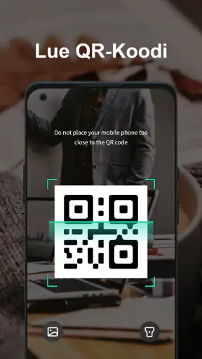 QR-skanneri screenshot