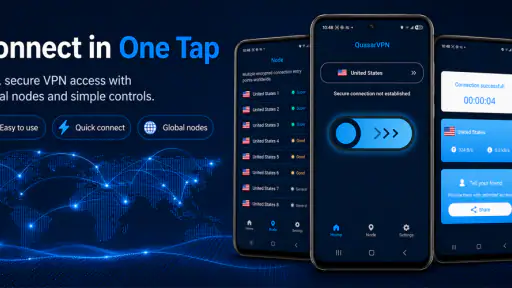 QuasarVPN screenshot