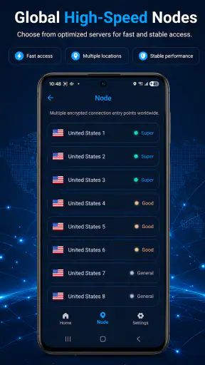 QuasarVPN screenshot