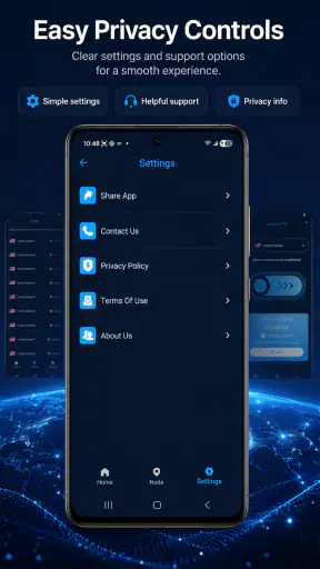 QuasarVPN screenshot