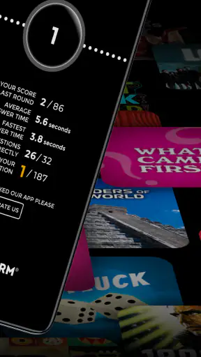 Quizstorm® Keypad screenshot