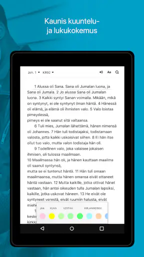 Raamattu + Audio screenshot