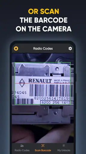 Radio Code Generator for Cars screenshot