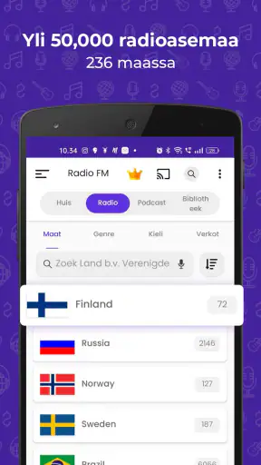 Radio FM screenshot