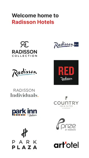 Radisson Hotels: varaa hotelli screenshot