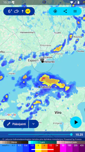 Rain Alarm (Sadehälytin) screenshot