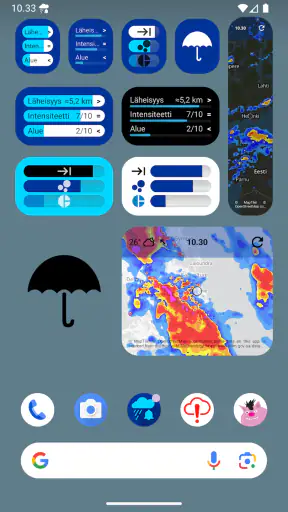 Rain Alarm (Sadehälytin) screenshot