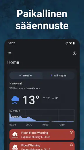RainViewer: Sadetutka Livenä screenshot