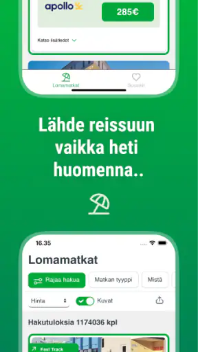 Rantapallo: Äkkilähdöt, matkat screenshot