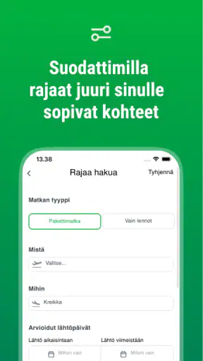 Rantapallo: Äkkilähdöt, matkat screenshot