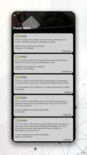 RDMNS.LK : Live Train Alerts screenshot