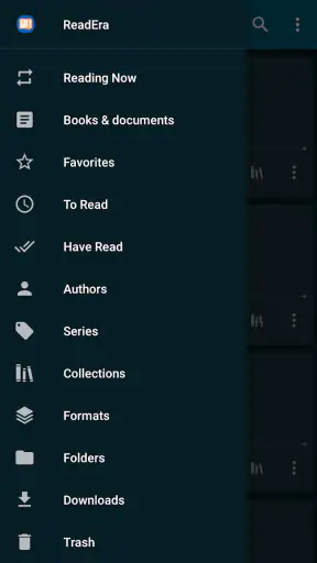 ReadEra kirjan lukija pdf epub screenshot
