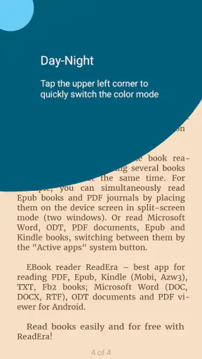 ReadEra kirjan lukija pdf epub screenshot