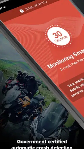 REALRIDER® Crash Detection screenshot