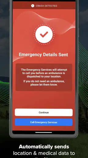 REALRIDER® Crash Detection screenshot