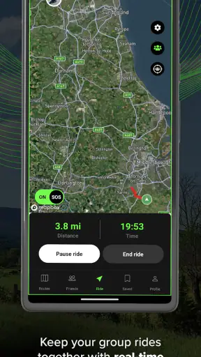REALRIDER® Crash Detection screenshot