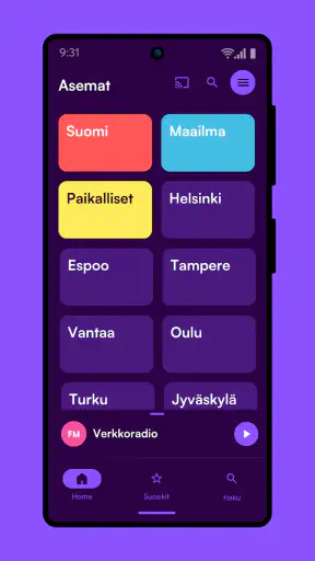Replaio: Nettiradio Suomi FM screenshot