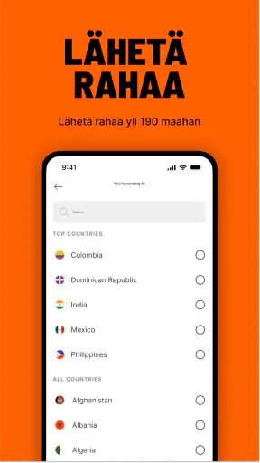 Ria Money Transfer screenshot